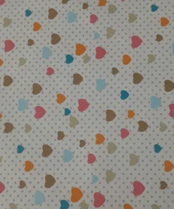 Microfibra 1,50 Corazón multicolor