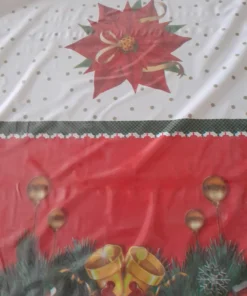 Hule cristal estampado navideño 1