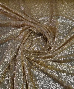 Lentejuela cosida dorado