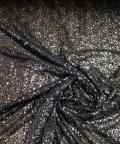 Lentejuela cosida Negro